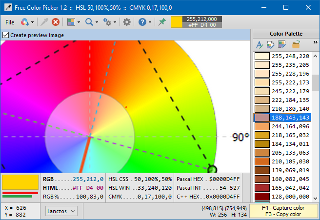 Color Wheel - Color Palette Generator