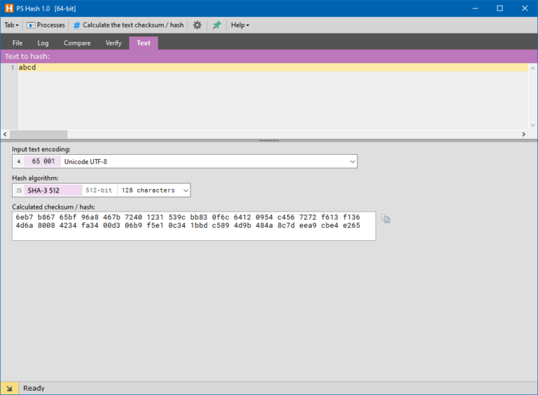 checksum calculator sha512 checksum calculator sha512