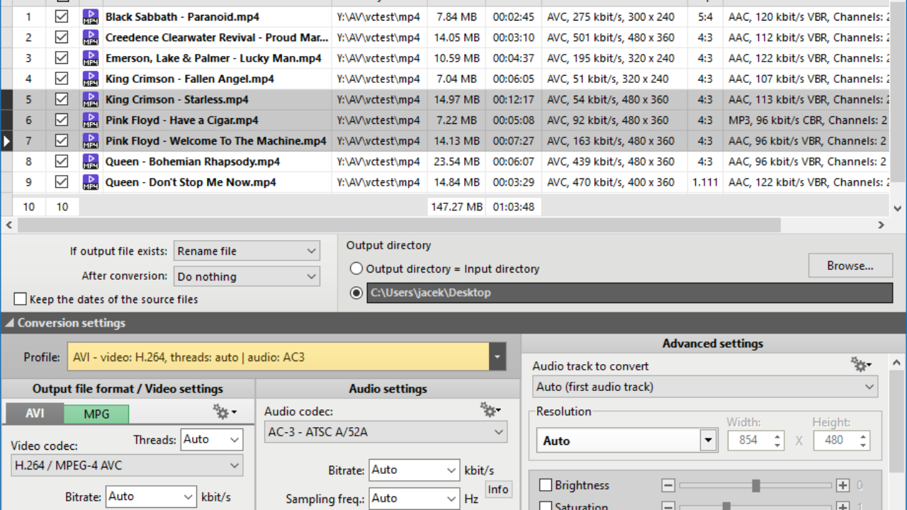 carta Arancel Leia Free MP4 to AVI Converter - Convert MP4 video files to AVI or MPG